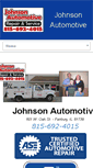 Mobile Screenshot of johnsonautomotiveservice.com